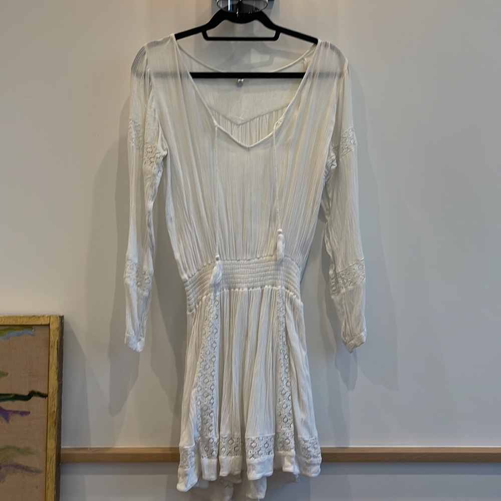 White Bohemian Santorini Dress
